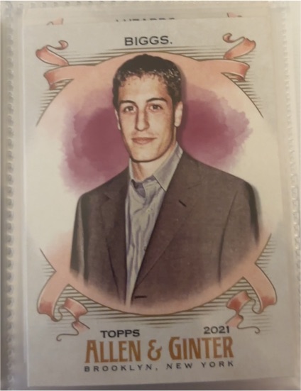 2021 Topps Allen & Ginter #212 Jason Biggs — front