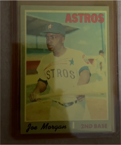 1970 Topps #537 Joe Morgan — front