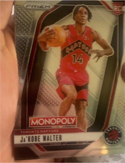 2024-25 Panini Prizm Monopoly #69 Ja'Kobe Walter — front
