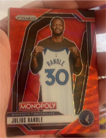 2024-25 Panini Prizm Monopoly #41 Julius Randle — front
