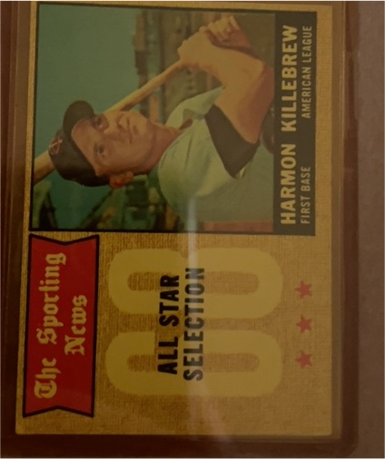 1968 Topps #361 Harmon Killebrew — front