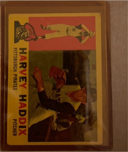 1960 Topps #340 Harvey Haddix — front