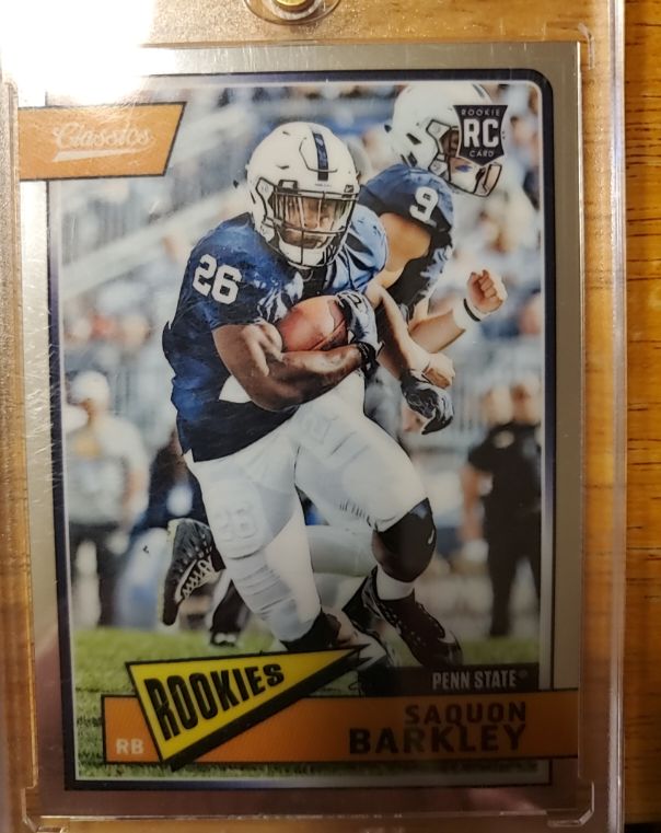 2018 Panini Classics #213 Saquon Barkley — front