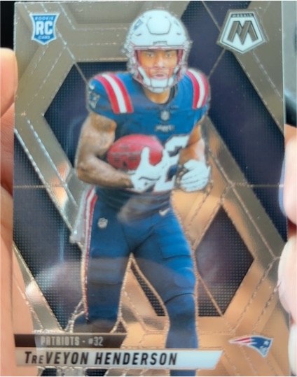 2025 Panini Mosaic #325 Treveyon Henderson — front