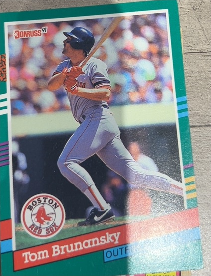 1991 Donruss #513 Tom Brunansky — front