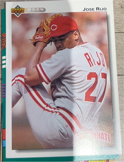 1992 Upper Deck #258 Jose Rijo — front