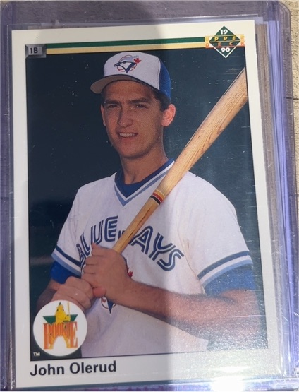 1990 Upper Deck #56 John Olerud — front