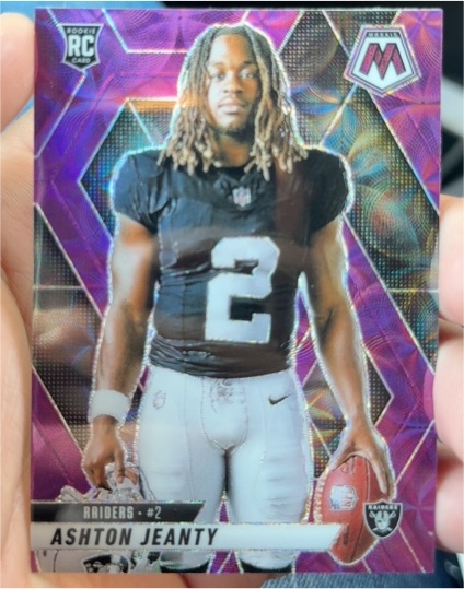 2025 Panini Mosaic #287 Ashton Jeanty — front