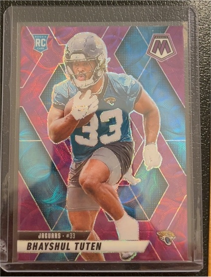 2025 Panini Mosaic #385 Bhayshul Tuten — front