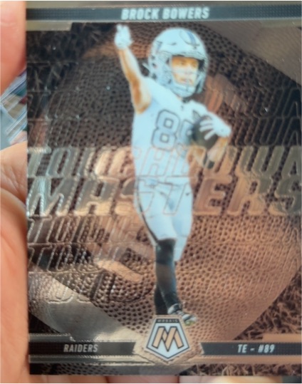 2025 Panini Mosaic Touchdown Masters #2 Brock Bowers — front