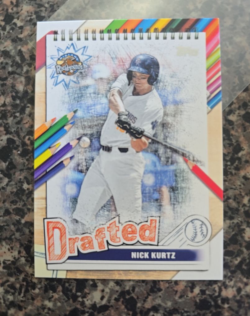 2025 Topps Pro Debut Drafted #DF-2 Nick Kurtz — front