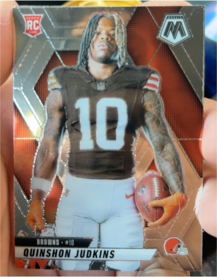 2025 Panini Mosaic #276 Quinshon Judkins — front