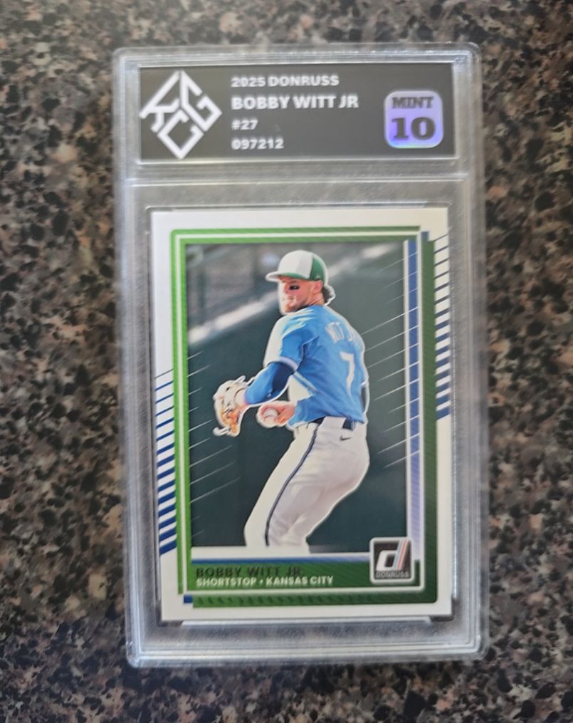 2025 Donruss #27 Bobby Witt Jr — front