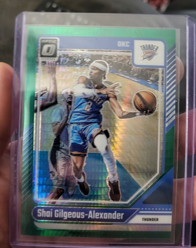 2024-25 Panini Donruss Optic #127 Shai Gilgeous-Alexander — front