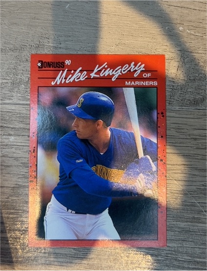 1990 Donruss #601 Mike Kingery — front