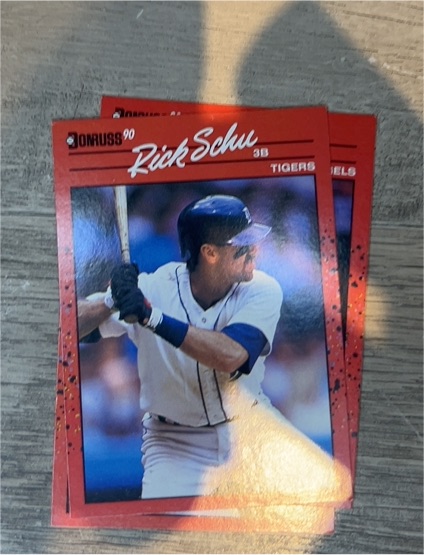 1990 Donruss #363 Rick Schu — front