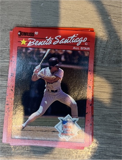 1990 Donruss #708 Benito Santiago — front