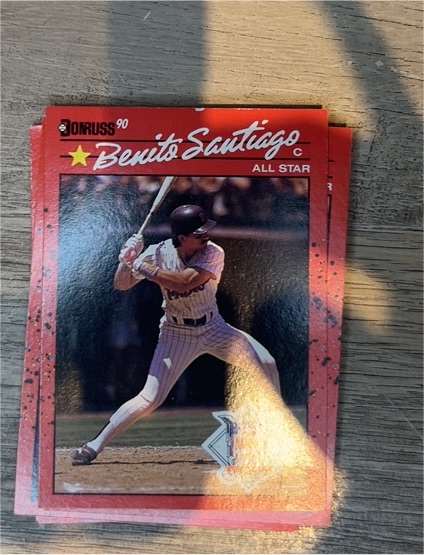 1990 Donruss #90 Benito Santiago — front