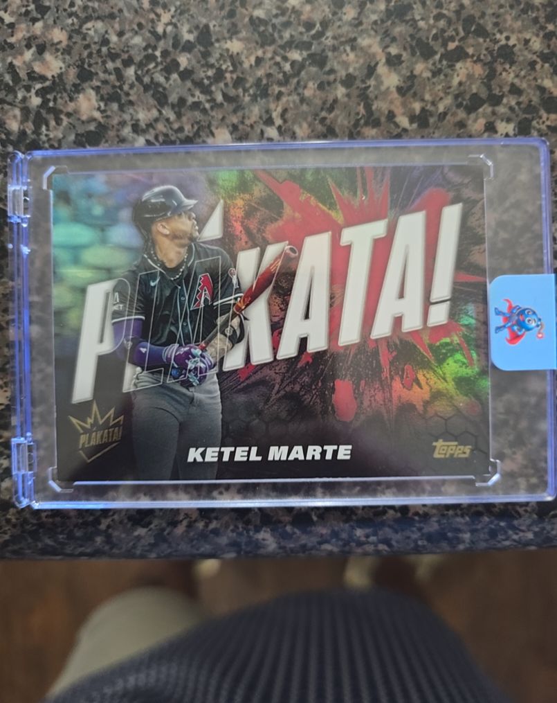 2025 Topps Series 1 #PLAK-21 Ketel Marte — front