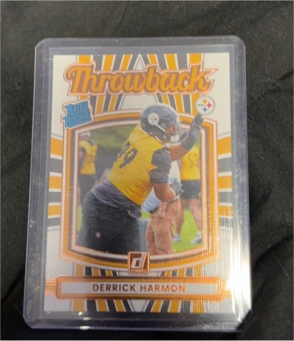2025 Donruss Throwback #17 Derrick Harmon — front