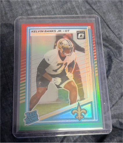 2025 Panini Donruss Optic #372 Kelvin Banks Jr. — front