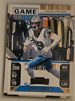 2024 Panini Contenders Game Ticket #15 Adam Thielen — front