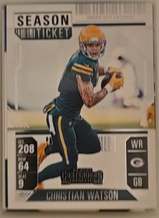 2024 Panini Contenders Season Ticket #36 Christian Watson — front