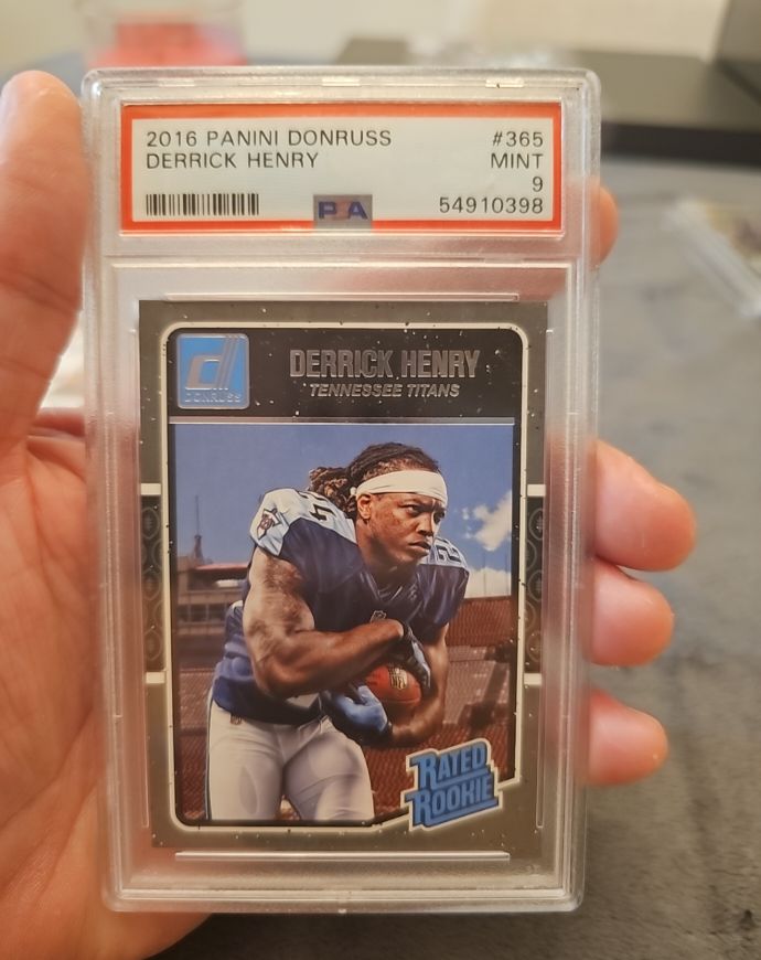 2016 Panini Donruss #365 Derrick Henry — front