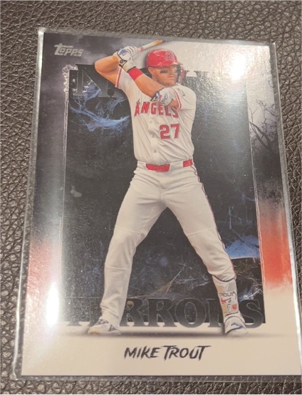 2025 Topps Update #NT-10 Mike Trout Night Terrors — front