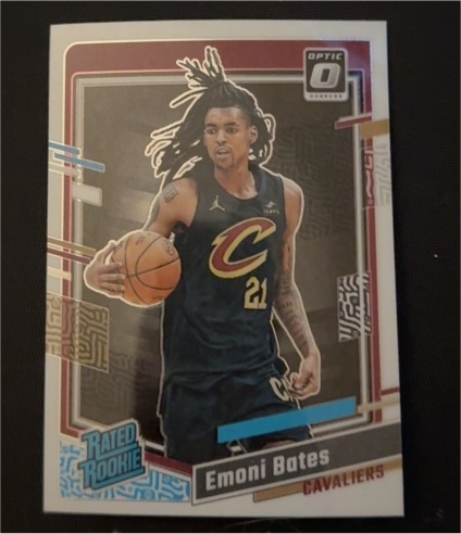 2023-24 Panini Donruss Optic #241 Emoni Bates — front