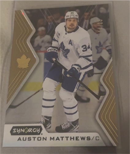 2024-25 Upper Deck Synergy #34 Auston Matthews — front