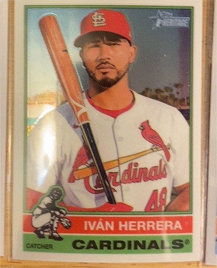 2025 Topps Heritage #252 Iván Herrera — front