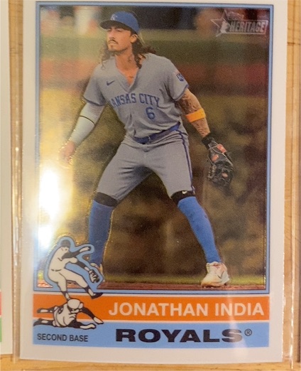 2025 Topps Heritage #156 Jonathan India — front