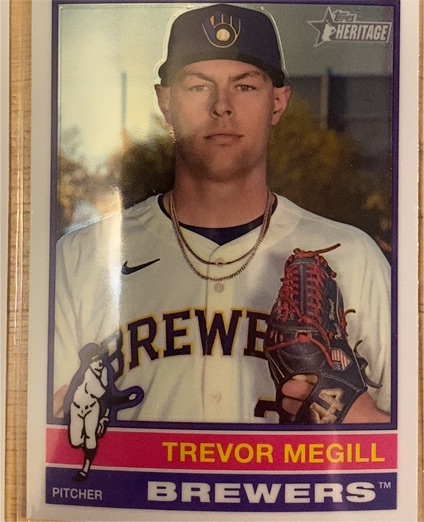 2025 Topps Heritage #210 Trevor Megill — front