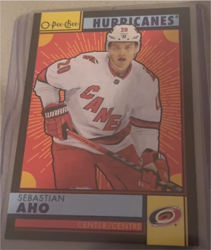 2022-23 O-Pee-Chee #14 Sebastian Aho — front