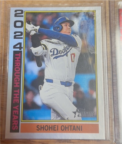 2025 Topps Heritage #TTY-25 Shohei Ohtani — front