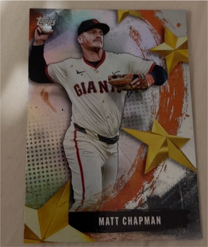 2025 Topps Update Series Stars of MLB #SMLB-81 Matt Chapman — front