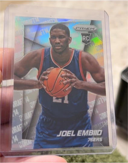 2014 Panini Prizm #33 Joel Embiid — front