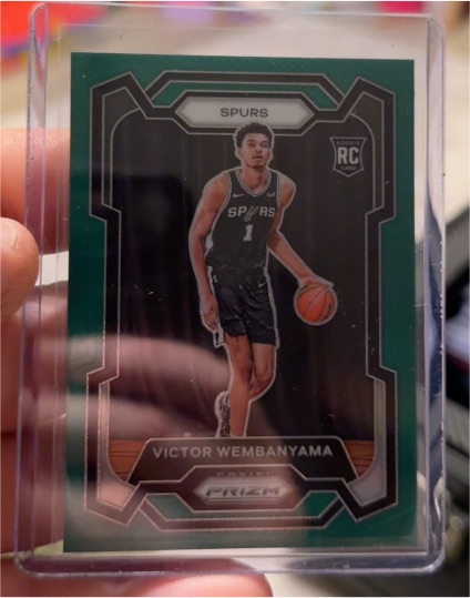 2023-24 Panini Prizm #136 Victor Wembanyama — front