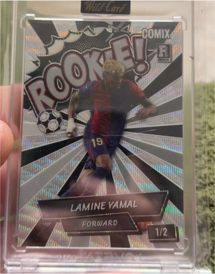 2024 Wild Card Comix #ACBLR-LY02 Lamine Yamal Rookie — front