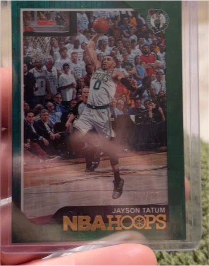 2018-19 Panini NBA Hoops #116 Jayson Tatum — front