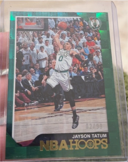 2018-19 Panini NBA Hoops #116 Jayson Tatum — front