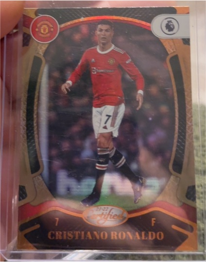 2021-22 Panini Chronicles Certified #159 Cristiano Ronaldo — front