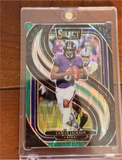 2024 Panini Select Premier Level #121 Lamar Jackson — front
