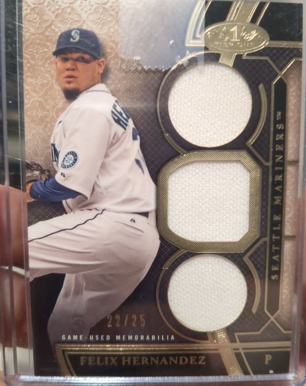 2015 Topps Tier One #TSR-FH Felix Hernandez — front