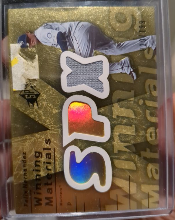 2007 Upper Deck SPx Winning Materials Bronze #WM-FH Felix Hernandez — front