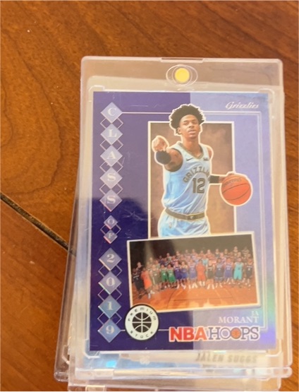 2019-20 Panini NBA Hoops Class of 2019 Ja Morant — front