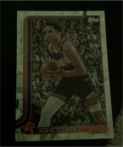 2025-26 Topps Season Tip Off #160 Oso Ighodaro — front