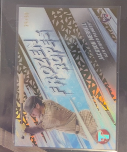 2024 Topps Pristine #FR-28 Jackson Merrill Frozen Ropes — front