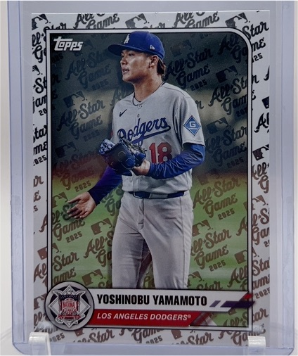 2025 Topps All-Star Game #27 Yoshinobu Yamamoto — front